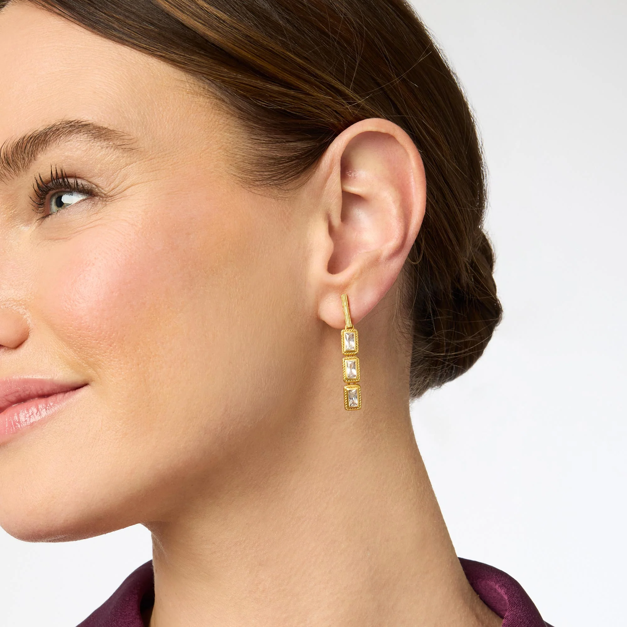 Baguette Tier Earring - Image 3