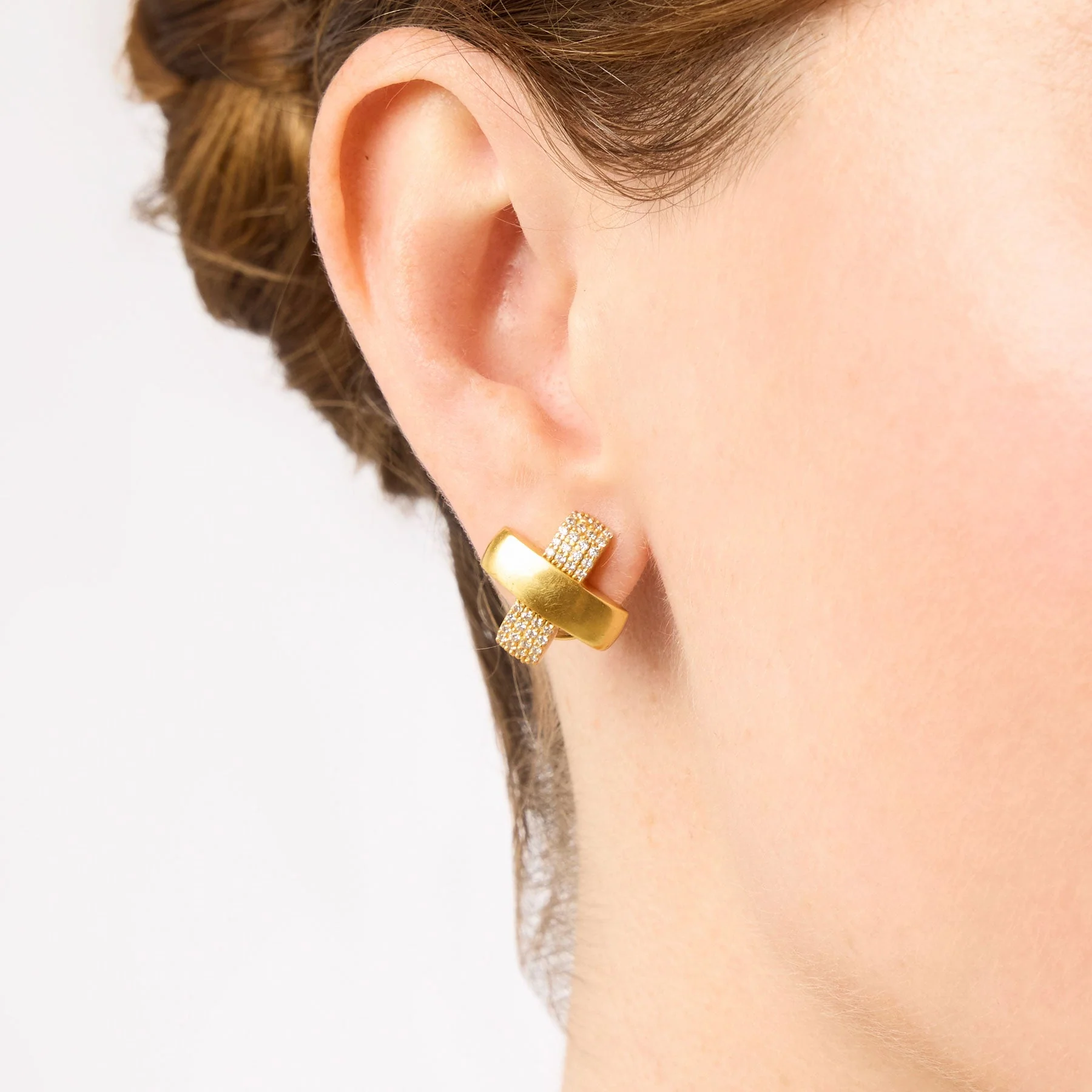 Catalina X Pavé Stud - Image 2