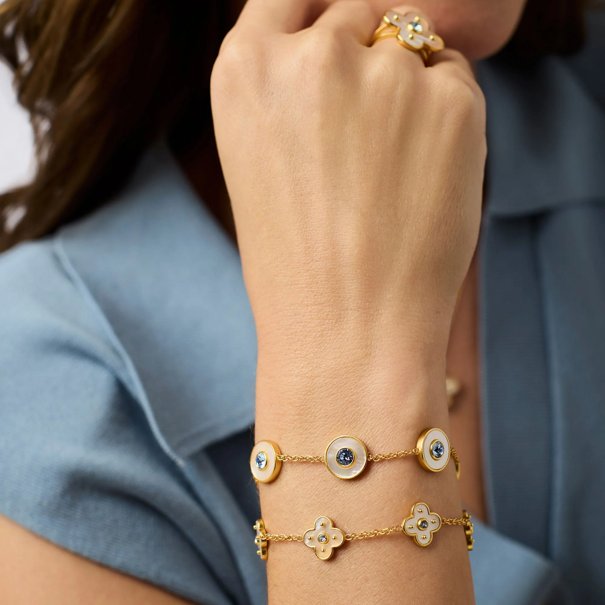 Colette Circle Delicate Bracelet - Image 5