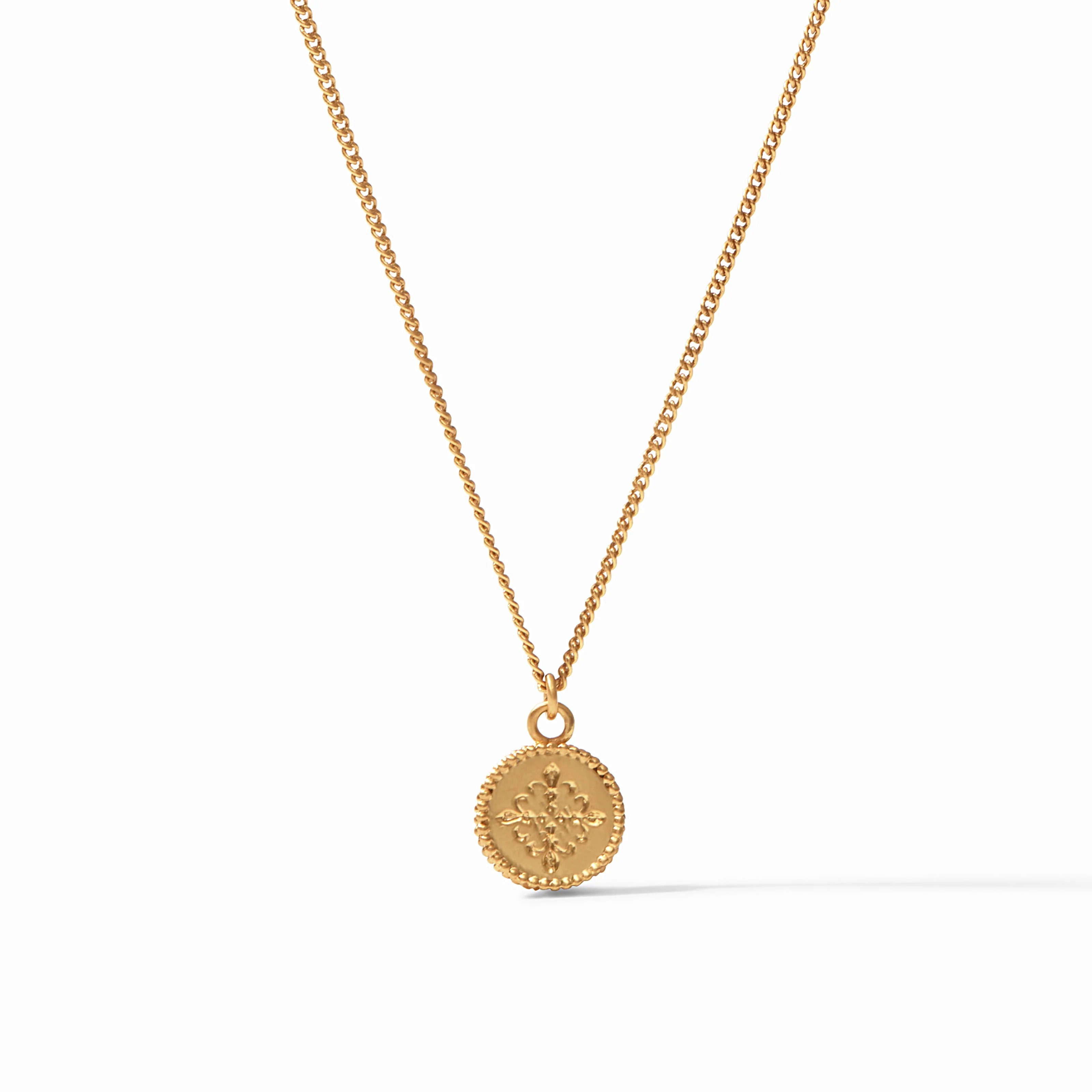 Fleur-de-Lis Solitaire Necklace - Image 6