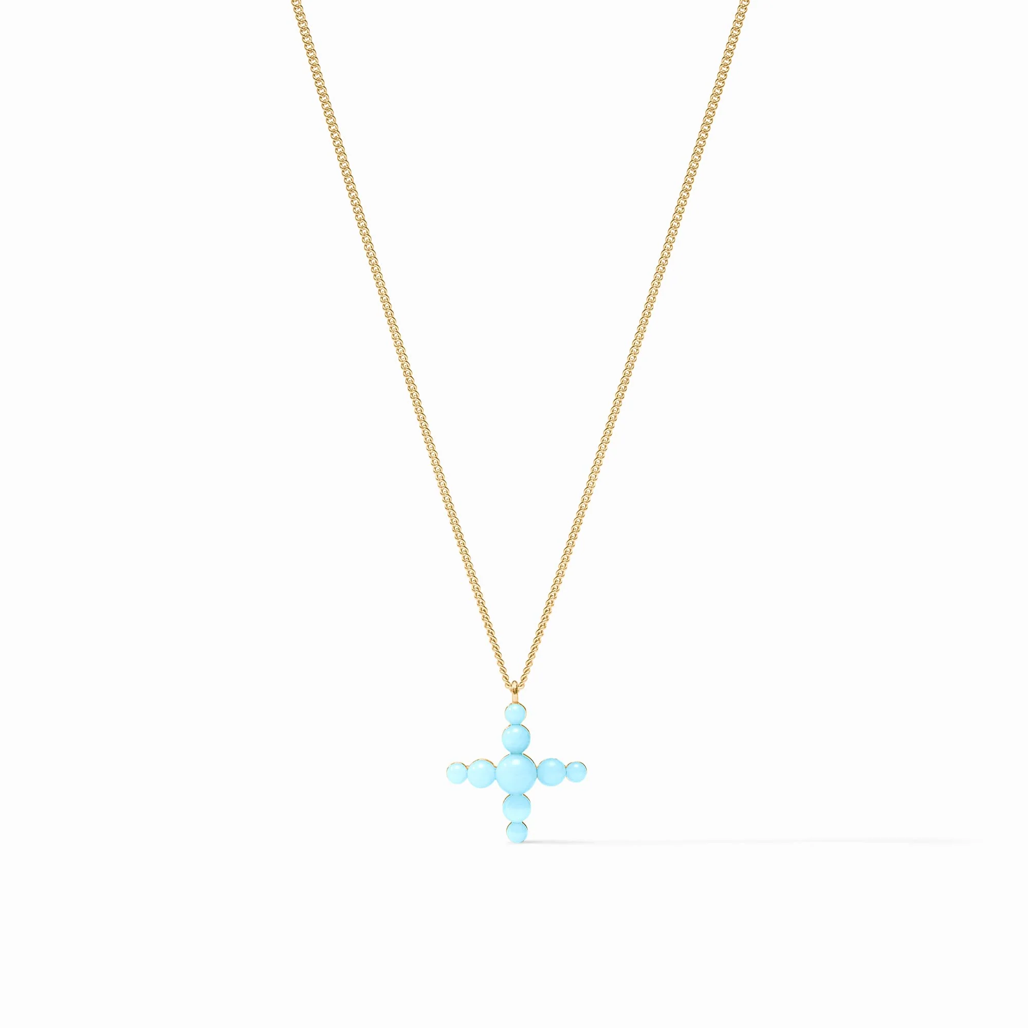 Gumdrop Cross Delicate Necklace - Image 3