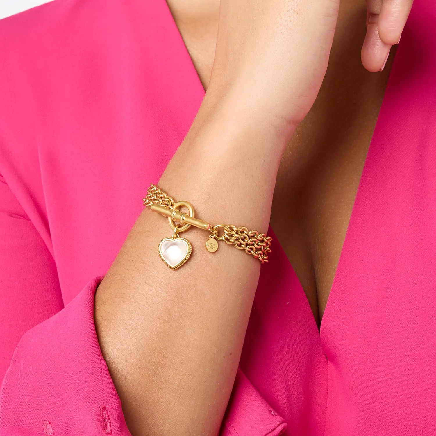Heart Link Bracelet - Image 4