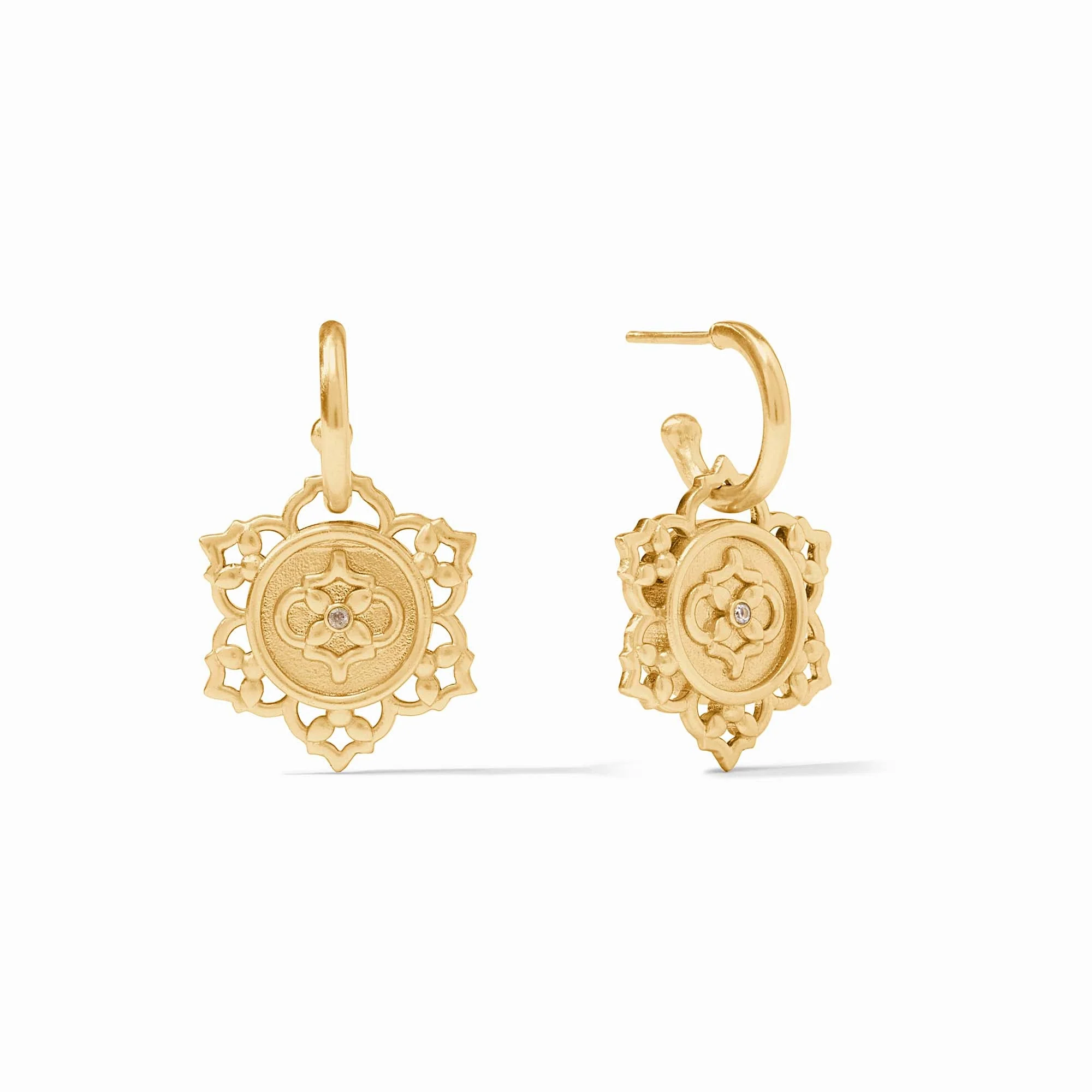 Helene Hoop & Charm Earring - Image 3
