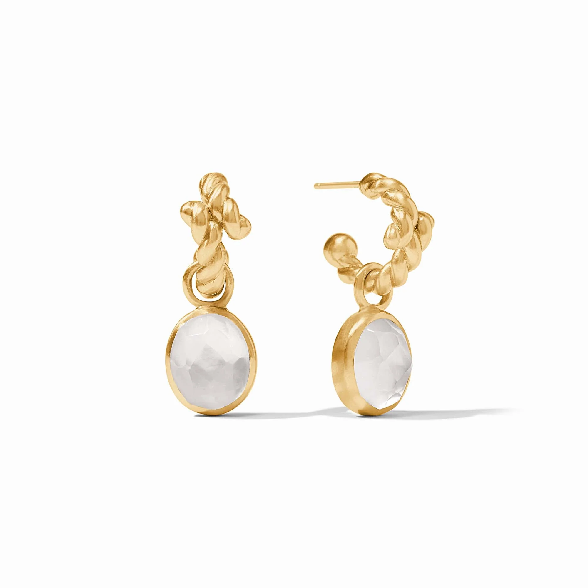 Nassau Hoop & Charm Earring - Image 2