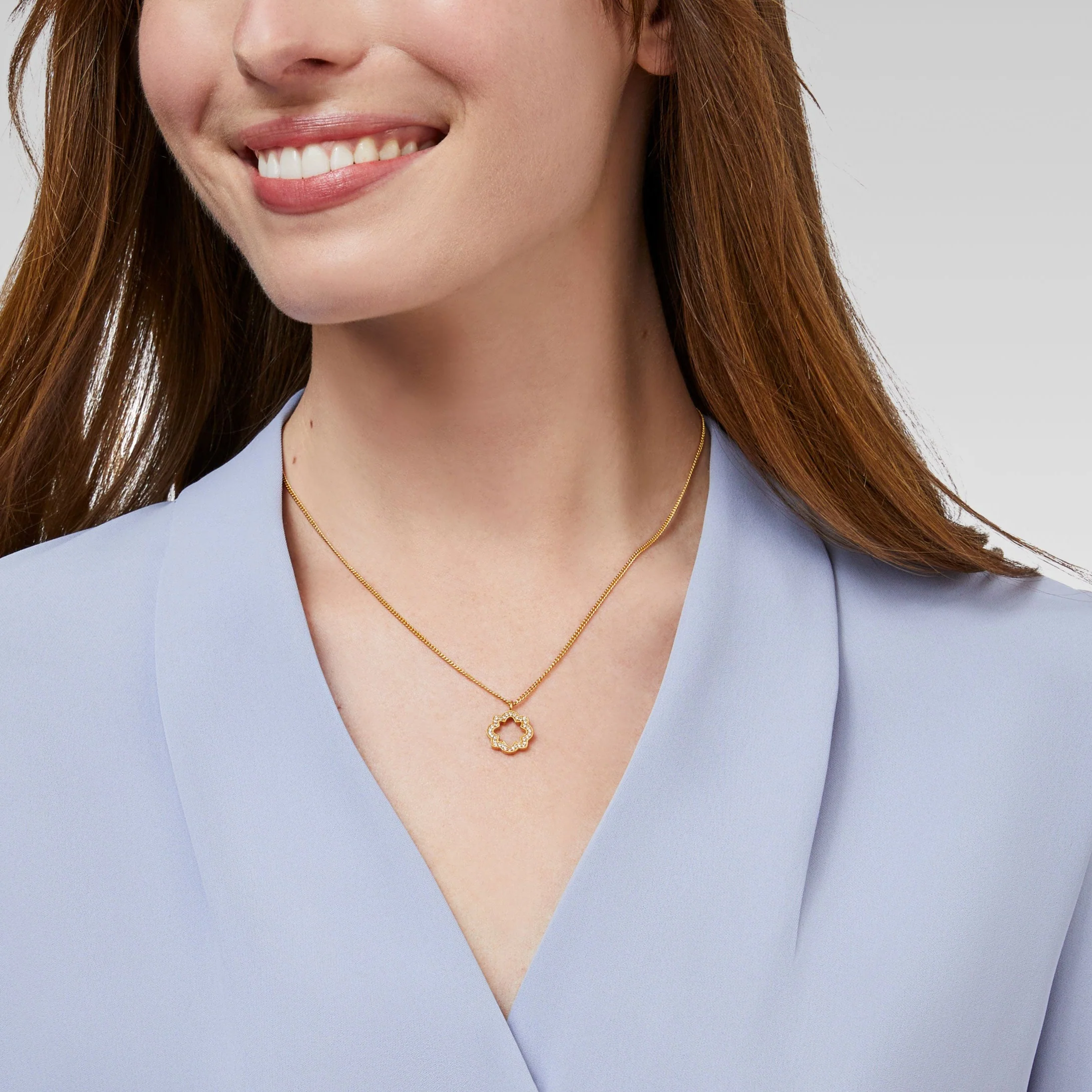 Odette Solitaire Necklace - Image 2