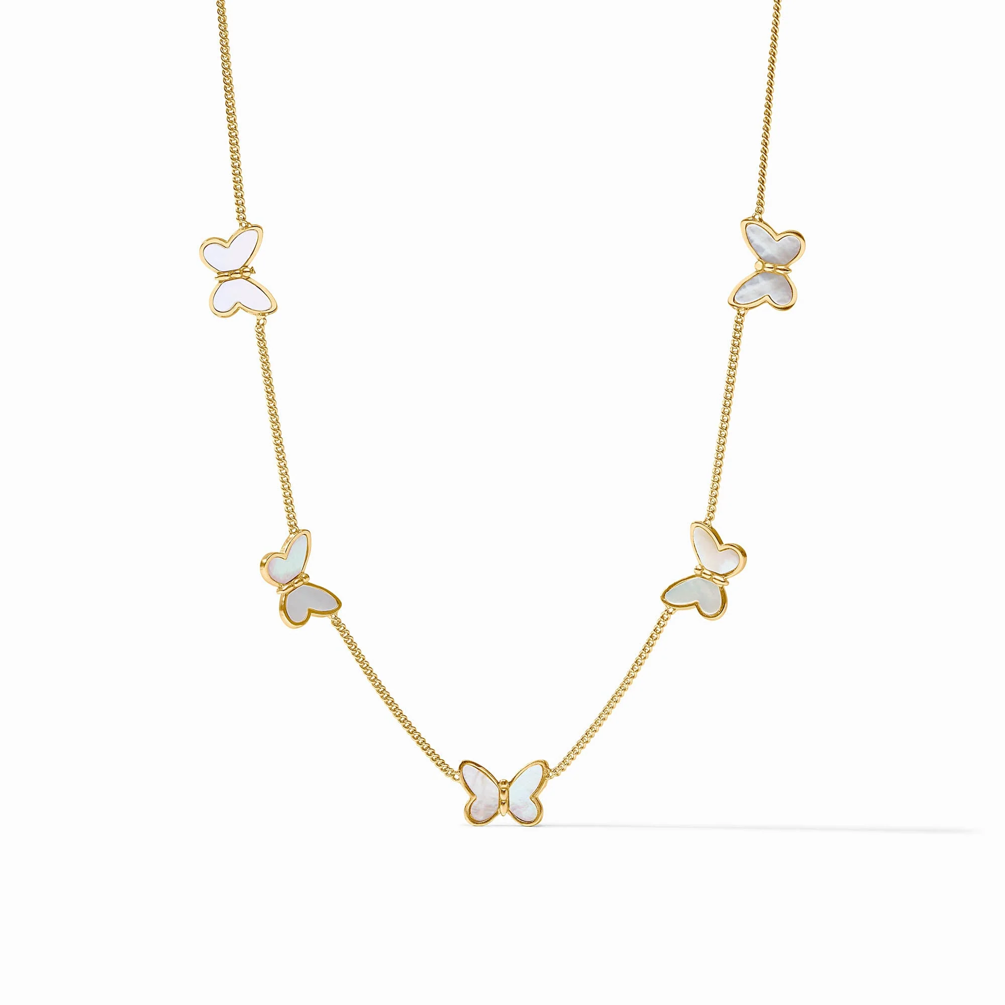 Papillon Delicate Station Necklace